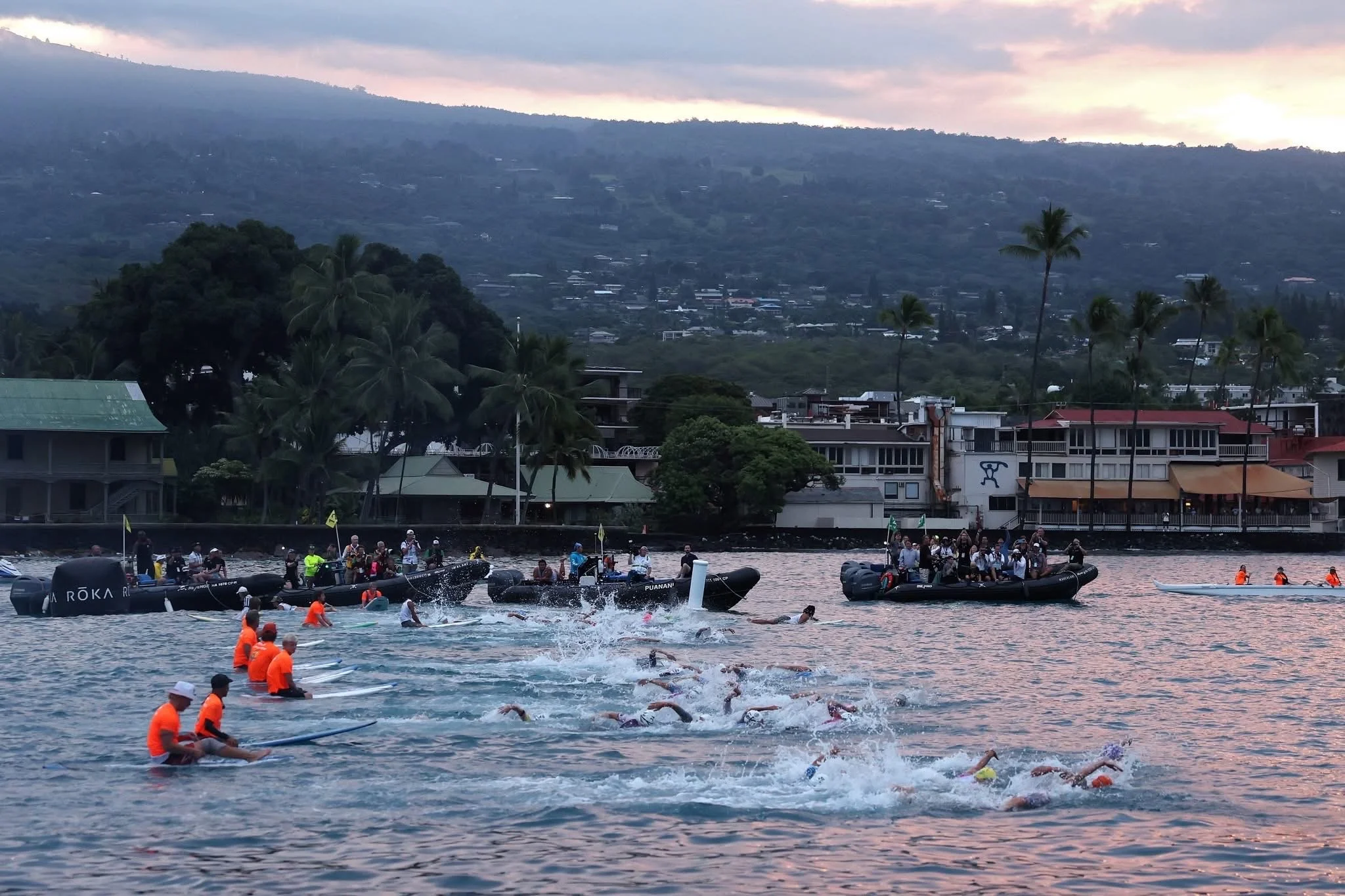 Chaos when the gun goes