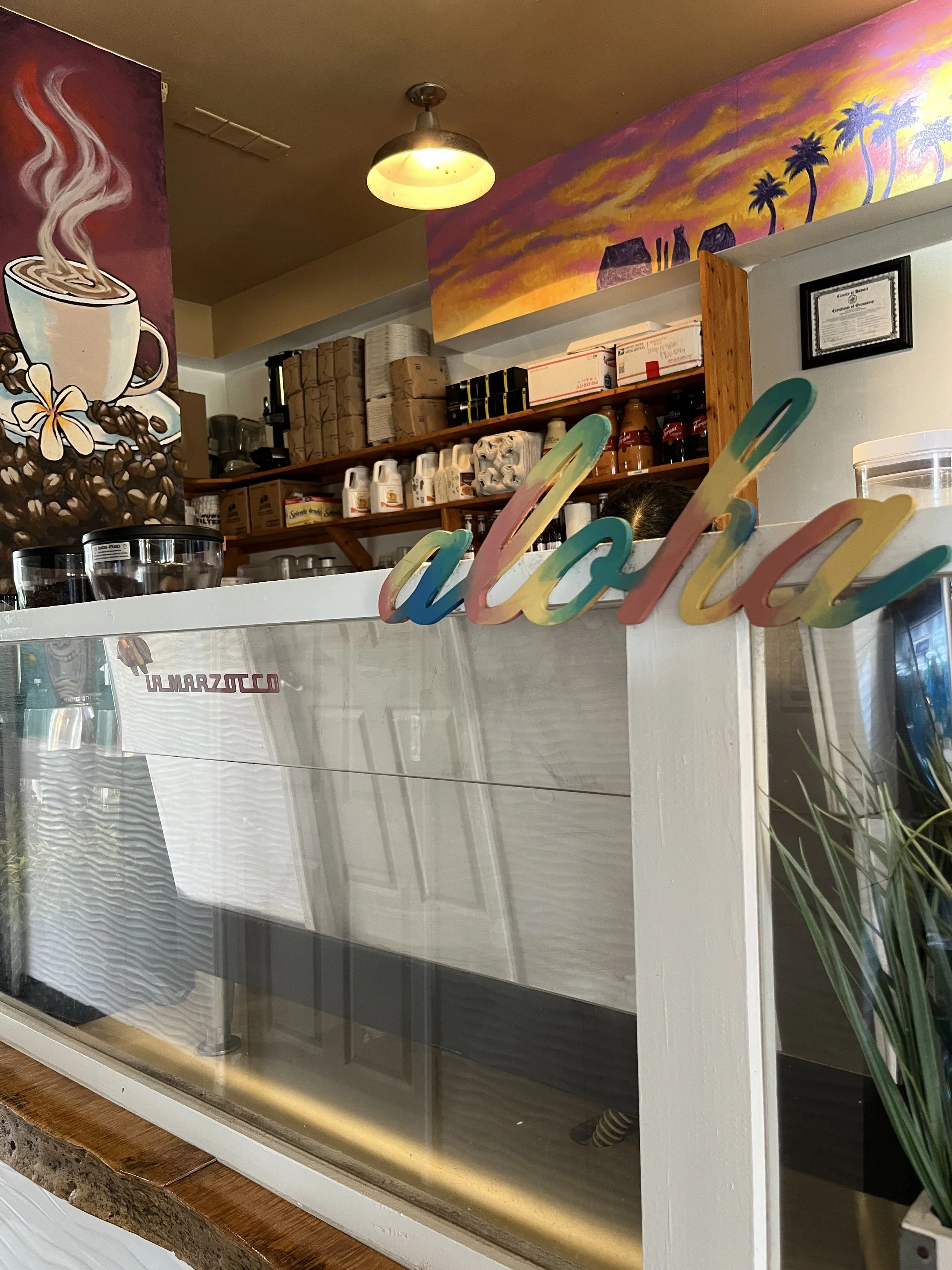 All the coffee now please