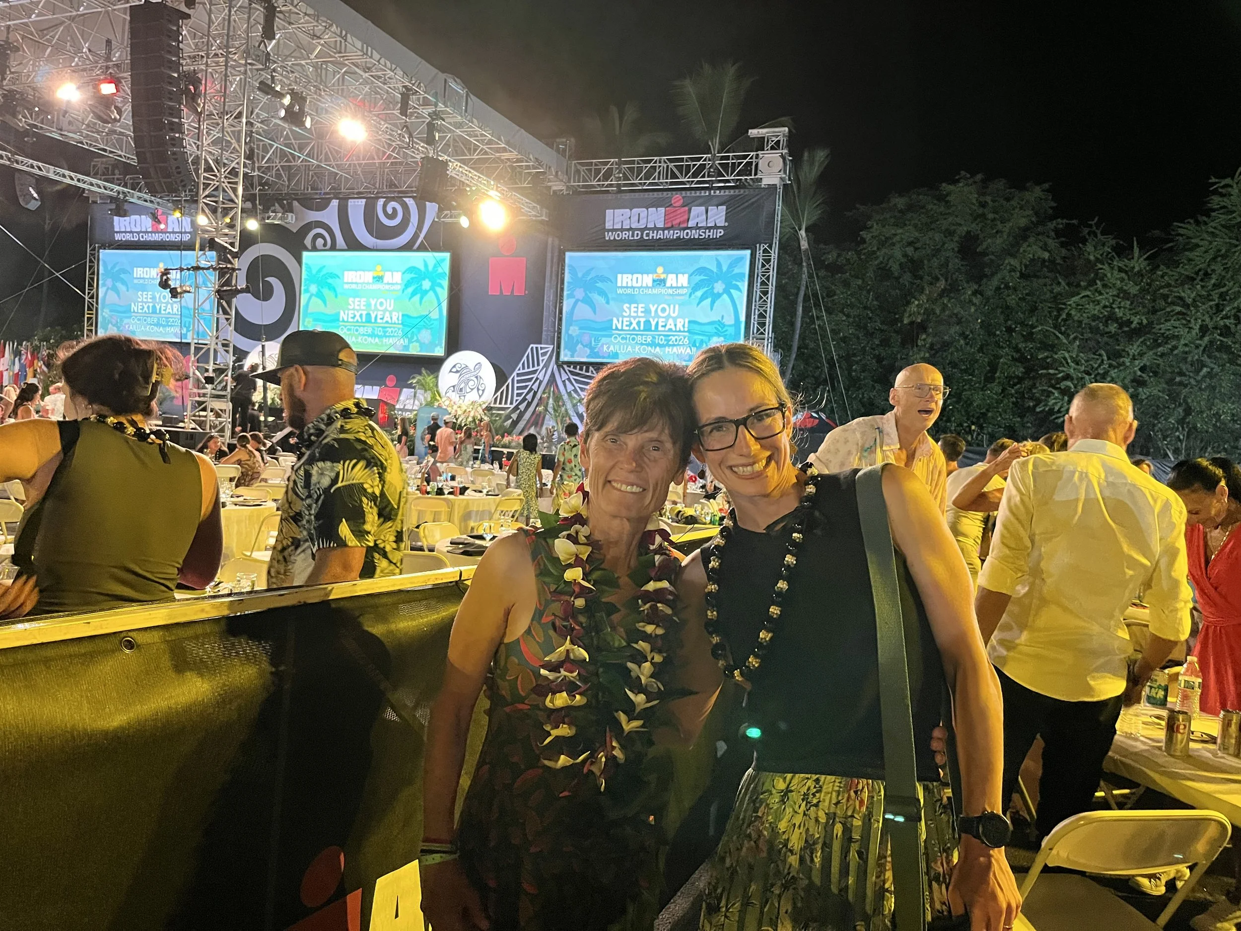 With Sharon at the awards ceremony