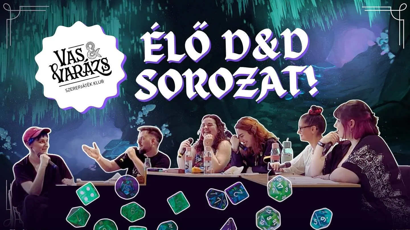 N&eacute;zz bele sz&iacute;npadi &eacute;lő D&amp;D j&aacute;t&eacute;kainkba! @verdantarcana vezet&eacute;s&eacute;vel kalandoraink bajb&oacute;l bajba keverednek, &eacute;s ha nem siker&uuml;lt eljutnod a j&aacute;t&eacute;kalkalmainkra szem&eacute