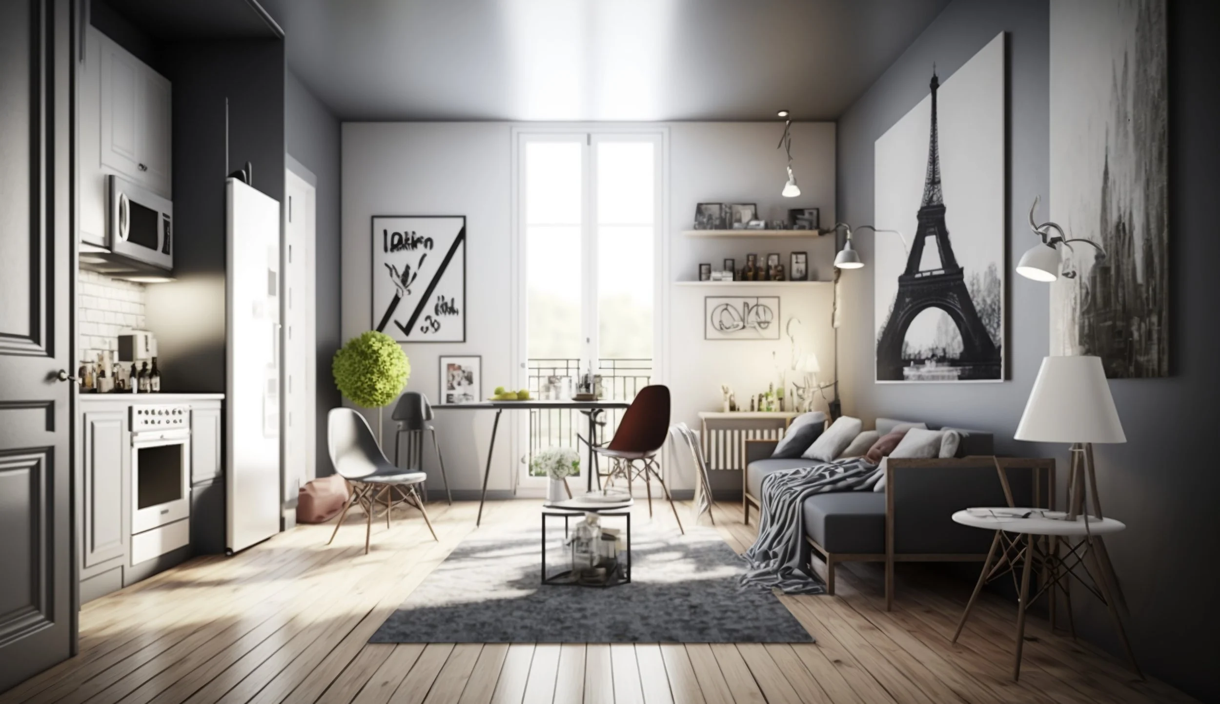 How Art Can Transform Your Studio Apartment in a Mega City: The Ultimate Guide for Small Wall Spaces