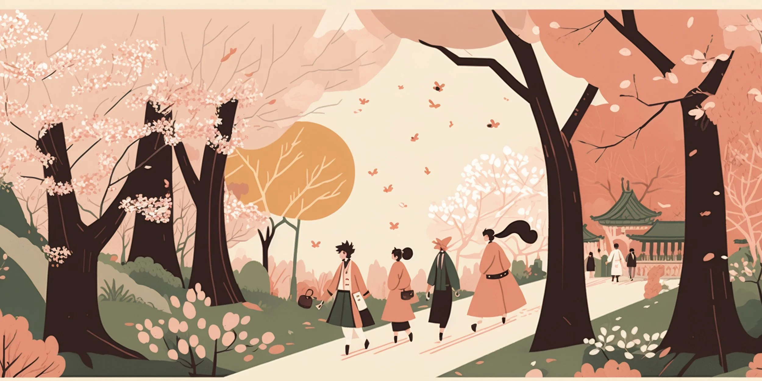 kyoto springtime walk, higashiyama and okazaki area, art and nature walk