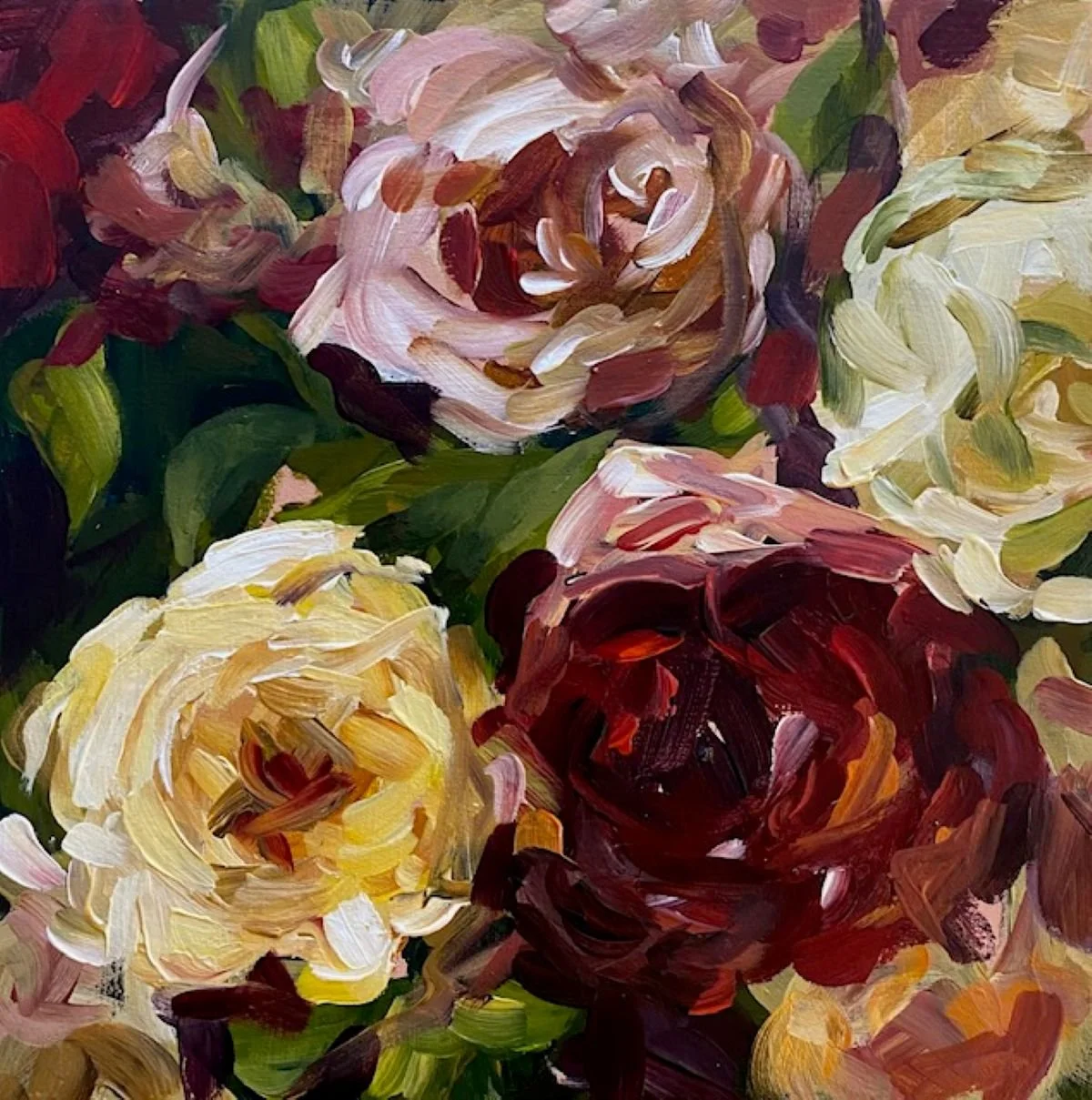 I’m listening to the flowers - for a change of heart. 