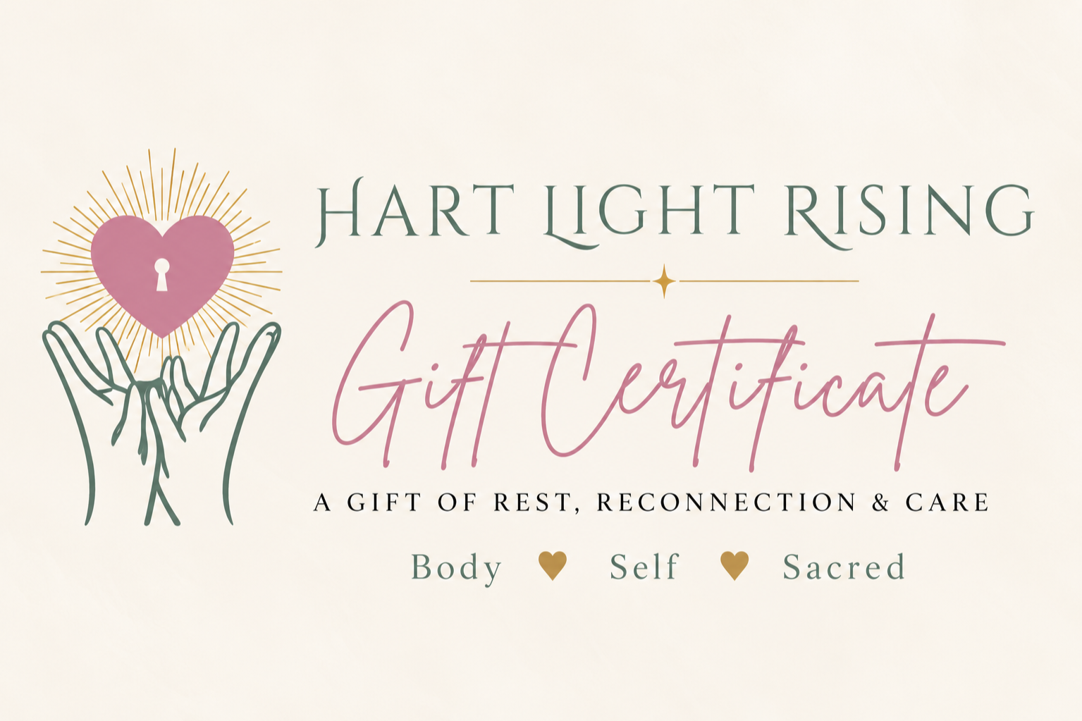 Hart Light Rising Gift Certificate