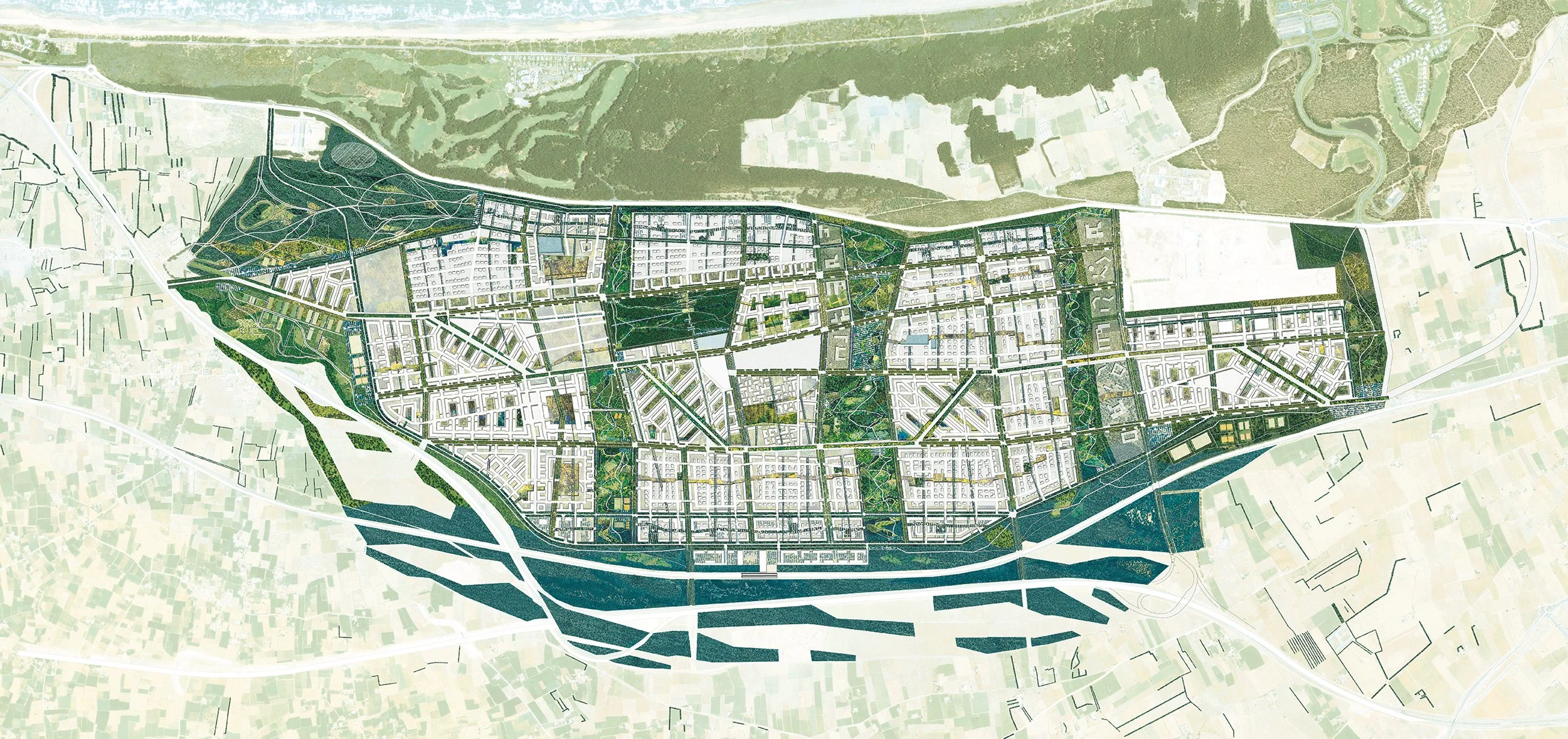 Mazagan urban forest framework — House of Yves - garden makers