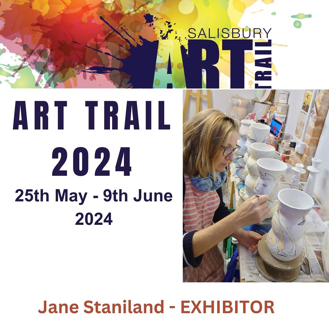 Come and visit me! Venue 37! @plainartssalisbury  25th May - 9th June , I&rsquo;ll be in my workshop at my home in Salisbury as part of The Salisbury Art Trail  xxxxxxIf you know when you&rsquo;re coming let me know and I&rsquo;ll get the kettle on a