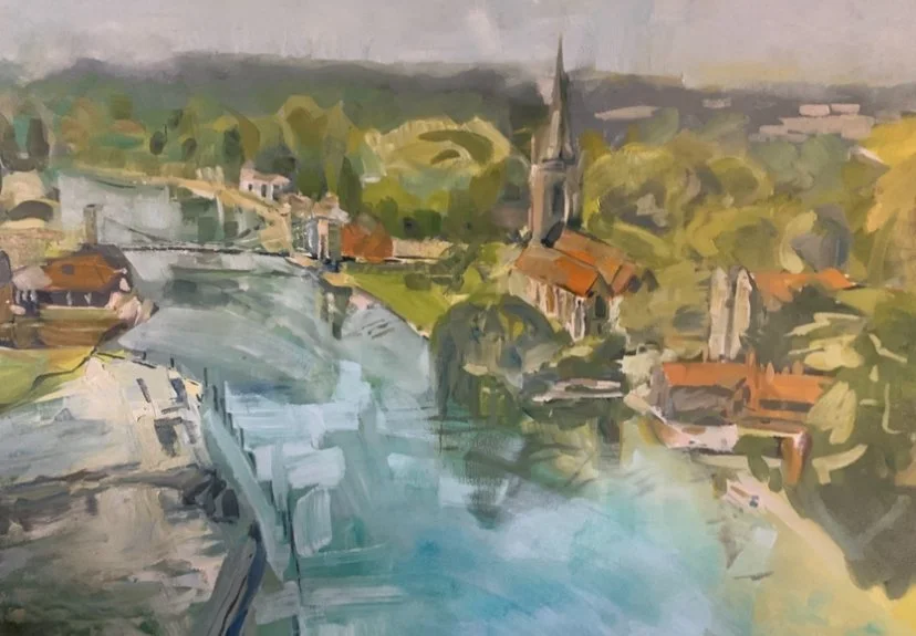 Print of New Marlow Oil Painting