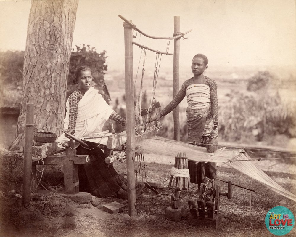 Fabric weavers 1894