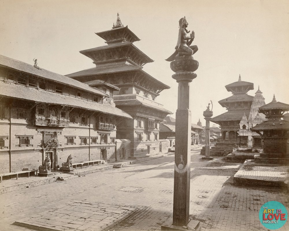 Patan Durbar Square 1894