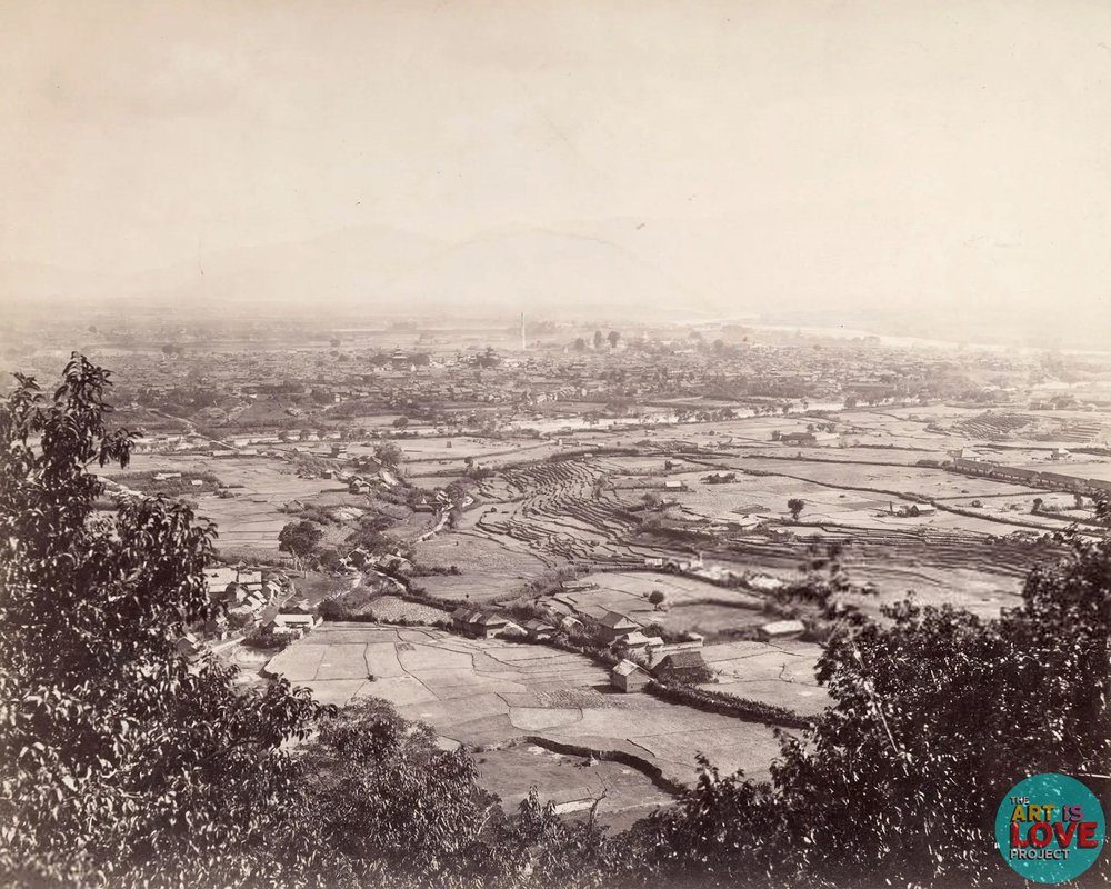 View of the Kathmandu Valley 1894