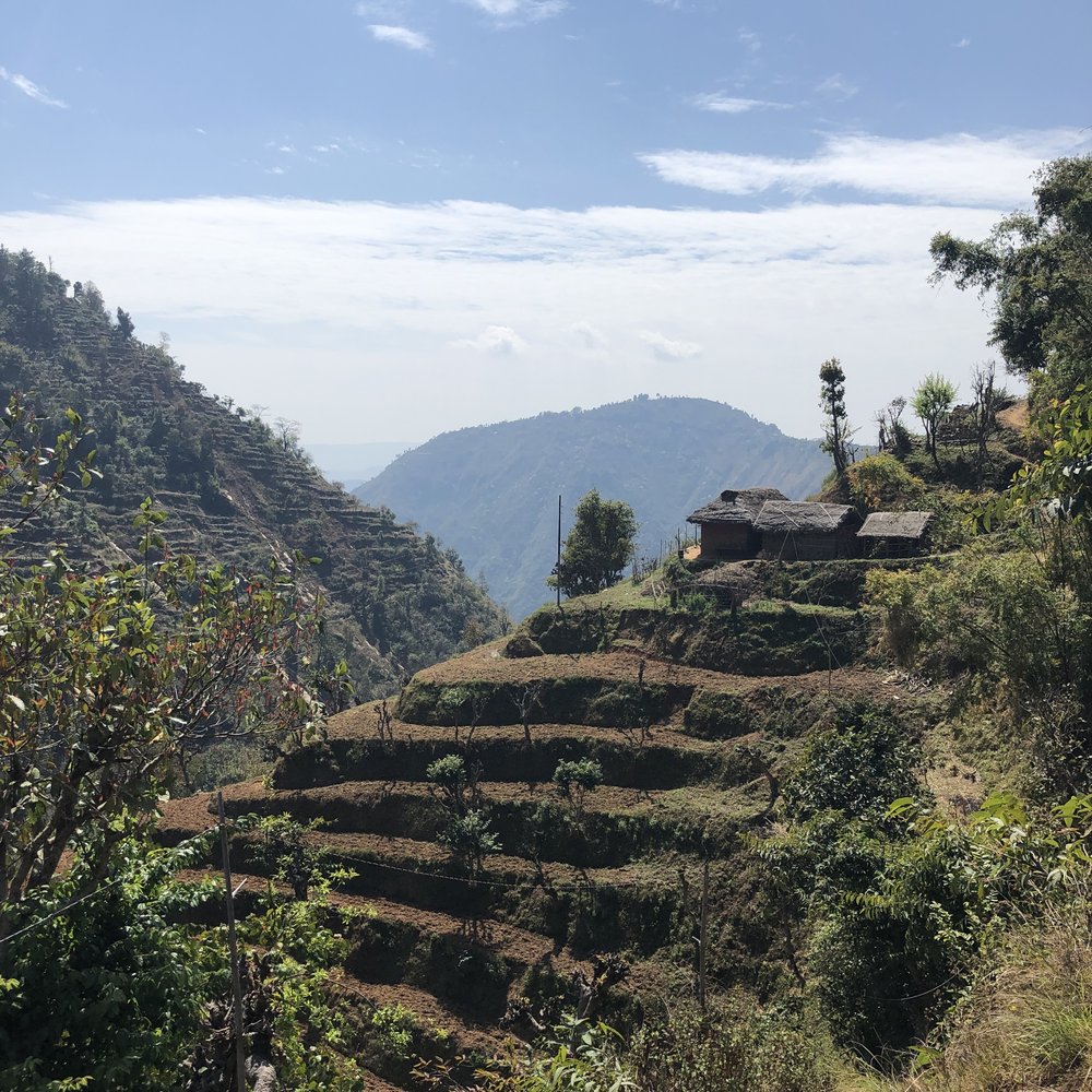 Rural Nepali village 2020