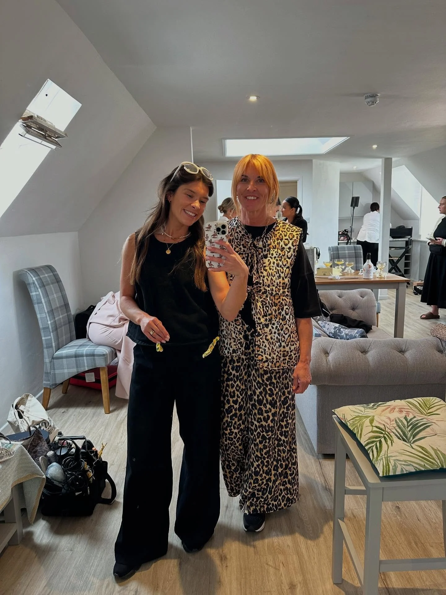  Professional Hair Stylist, Mollie Barnard and her mum Nicki Smith 