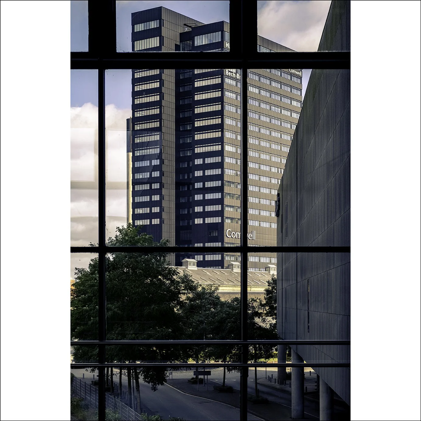 Kig fra Aarhus banegård