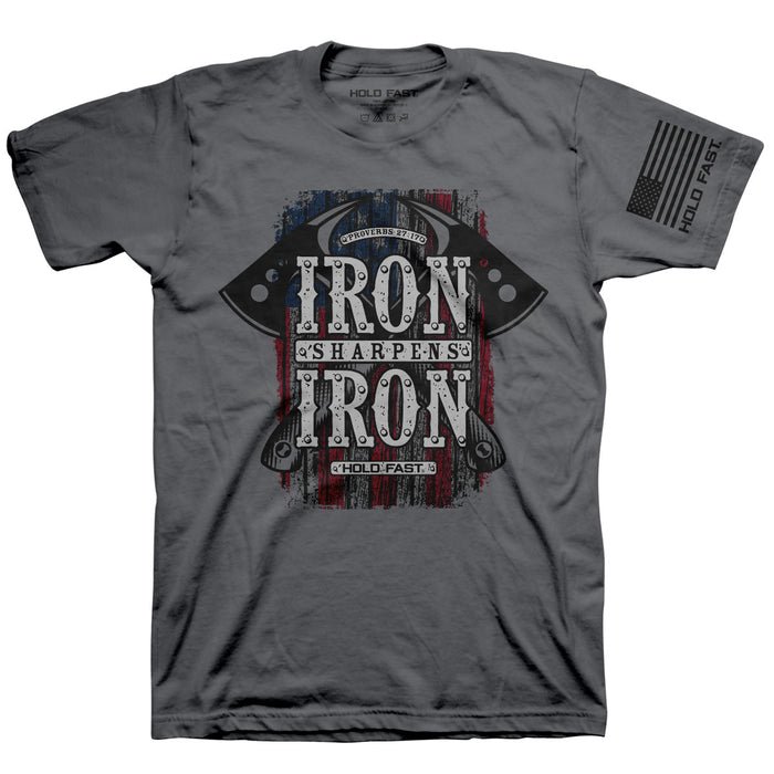 Hold Fast: Iron Sharpens Iron — Symonds Flags and Poles | Handcrafted ...