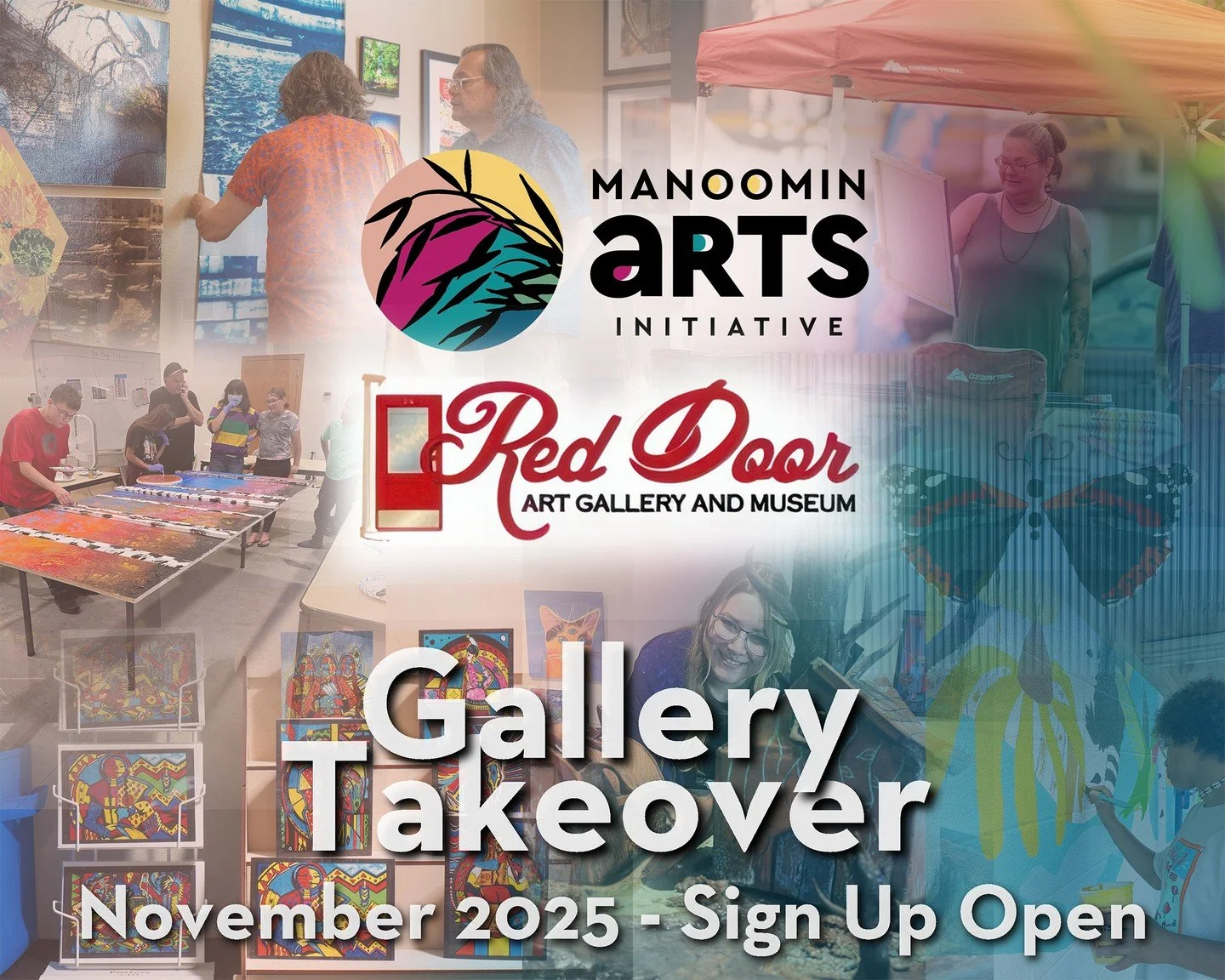 Are you an artist with ties to the White Earth Reservation Area?  We&rsquo;re excited to be partnering with the Red Door Art Gallery in Wahpeton, ND for a takeover show for the month of November featuring artists from the area Native and non-native a
