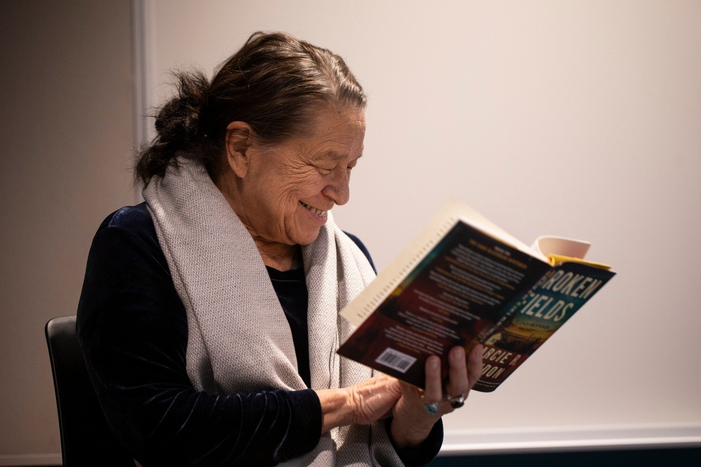 Miigwech to everyone who joined for the reading with Marcie Rendon last week, it was such a special night to see so many wonderful faces.  Marcie was here to give insight into the art of writing work and work with young writers from Waubun and Mahnom