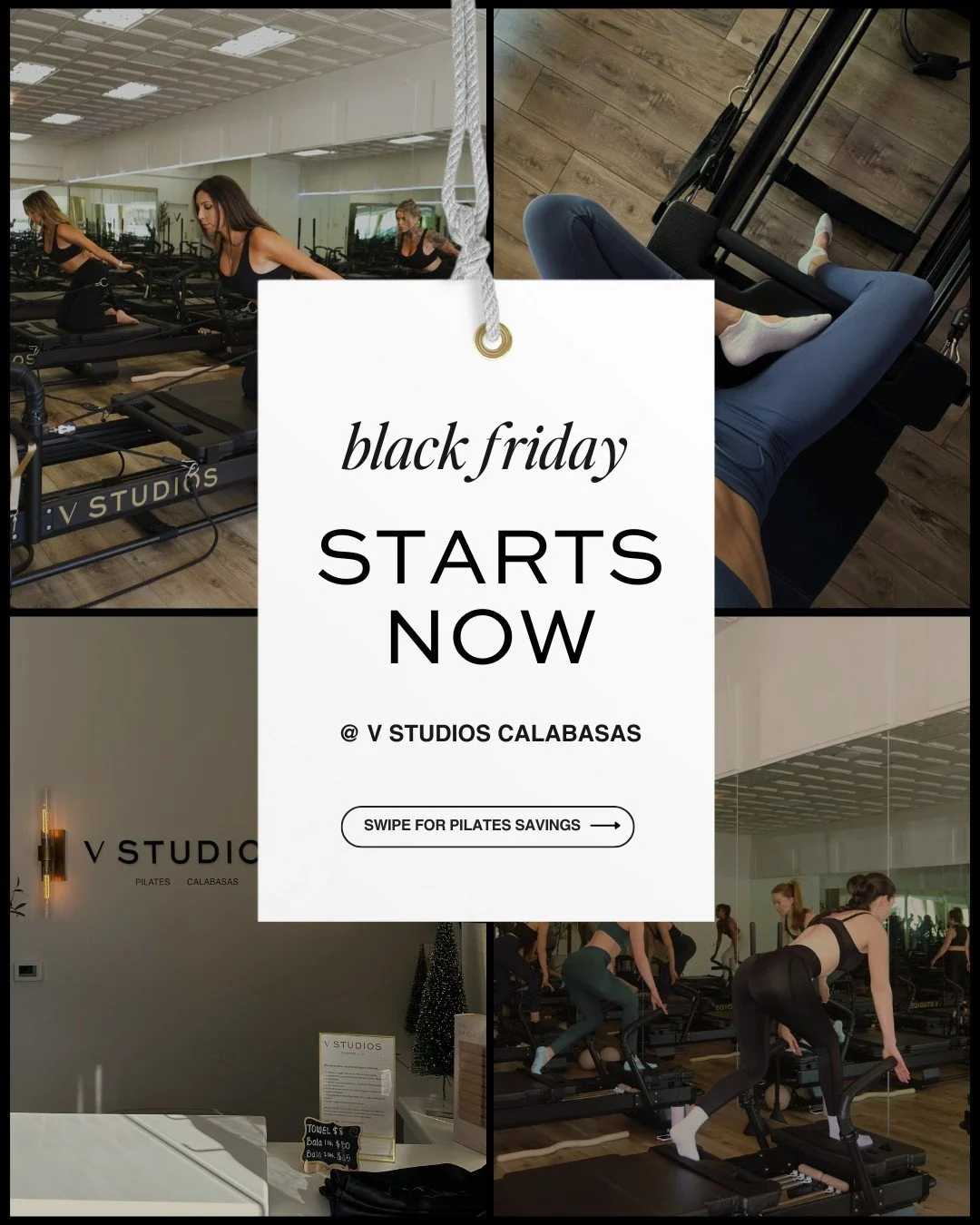 Ready, set, 𝘴𝘢𝘷𝘦! 🖤

Our Black Friday Sale is officially LIVE!

Purchase your class packs and memberships in the Mindbody app and take advantage of these special deals while they last.