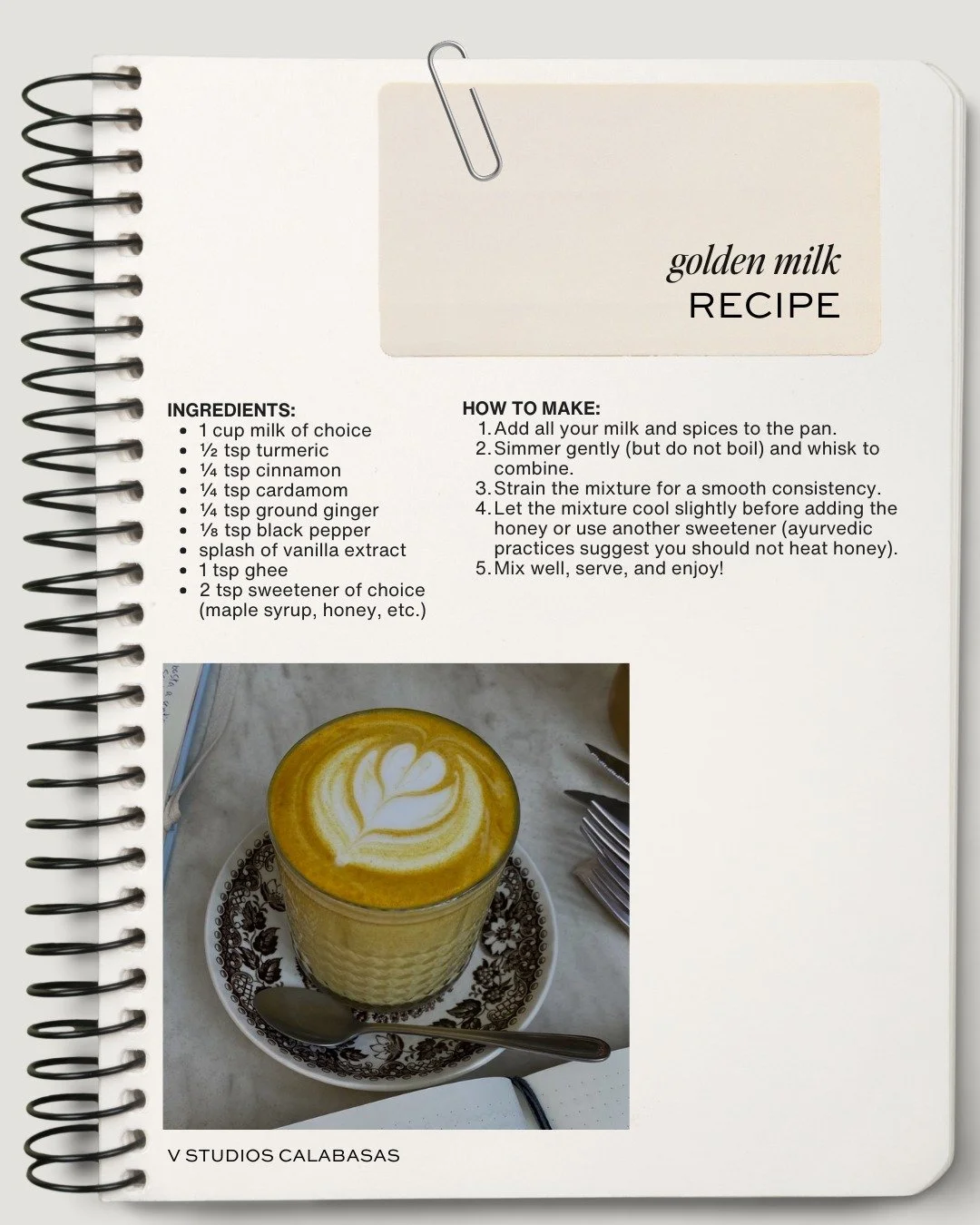 Your new bedtime ritual: golden milk 🌙✨

This creamy blend of turmeric, milk, and warm spices has been used for centuries in Ayurveda to calm inflammation, soothe digestion, and support overall wellness.

Learn the roots behind this ancient tonic + 