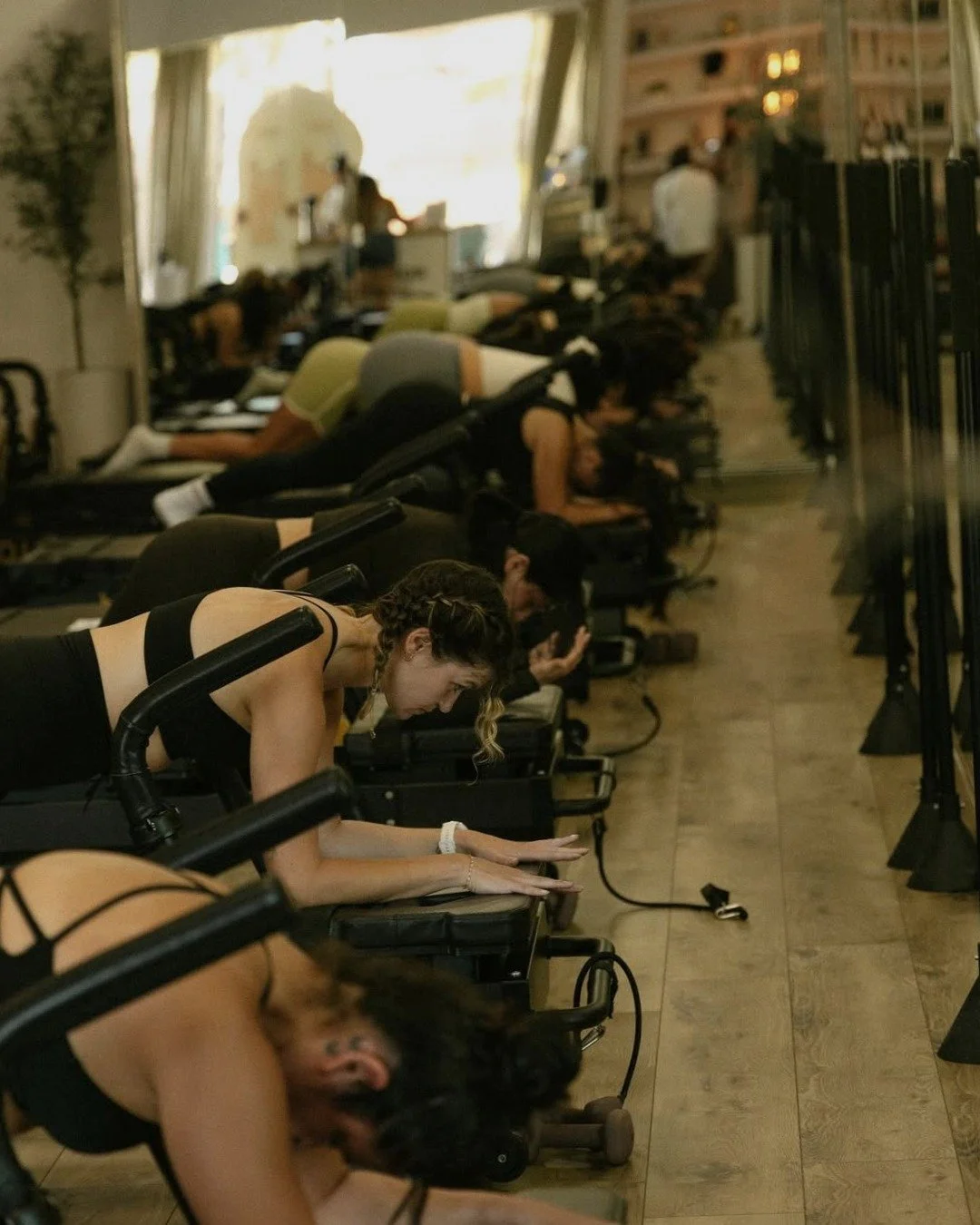 Getting ready for your first class? Here's some friendly tips:

Dress in comfy clothes that let you move freely.

Don't forget your grip socks &ndash; you can grab a pair in-studio. Bring your towel and water bottle; feel free to refill at our conven