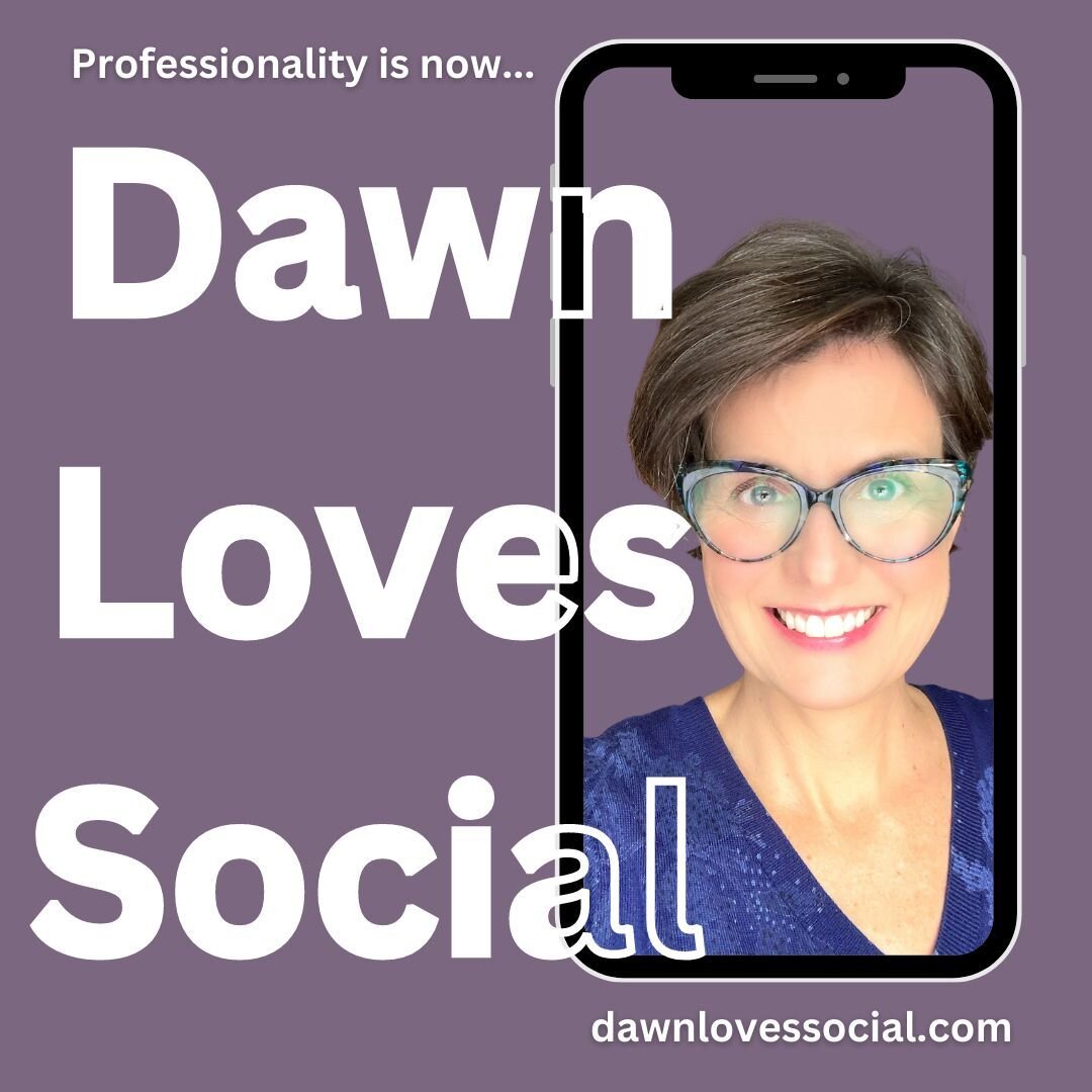 Professionality Consulting is now Dawn Loves Social. Go to dawnlovessocial.com to check out my new website. Still social media consulting, content creation, and education...just a name change to better reflect who I am and what I do, a fresh look, an