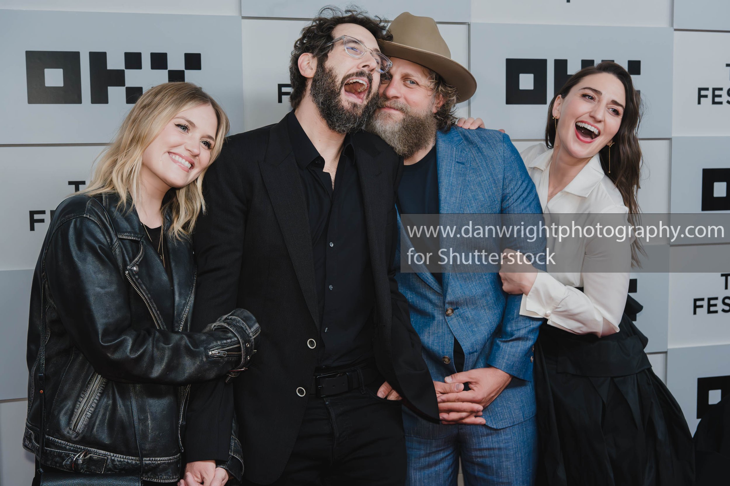 Natalie McQueen, Josh Groban, Joe Tippett, and Sara Bareilles