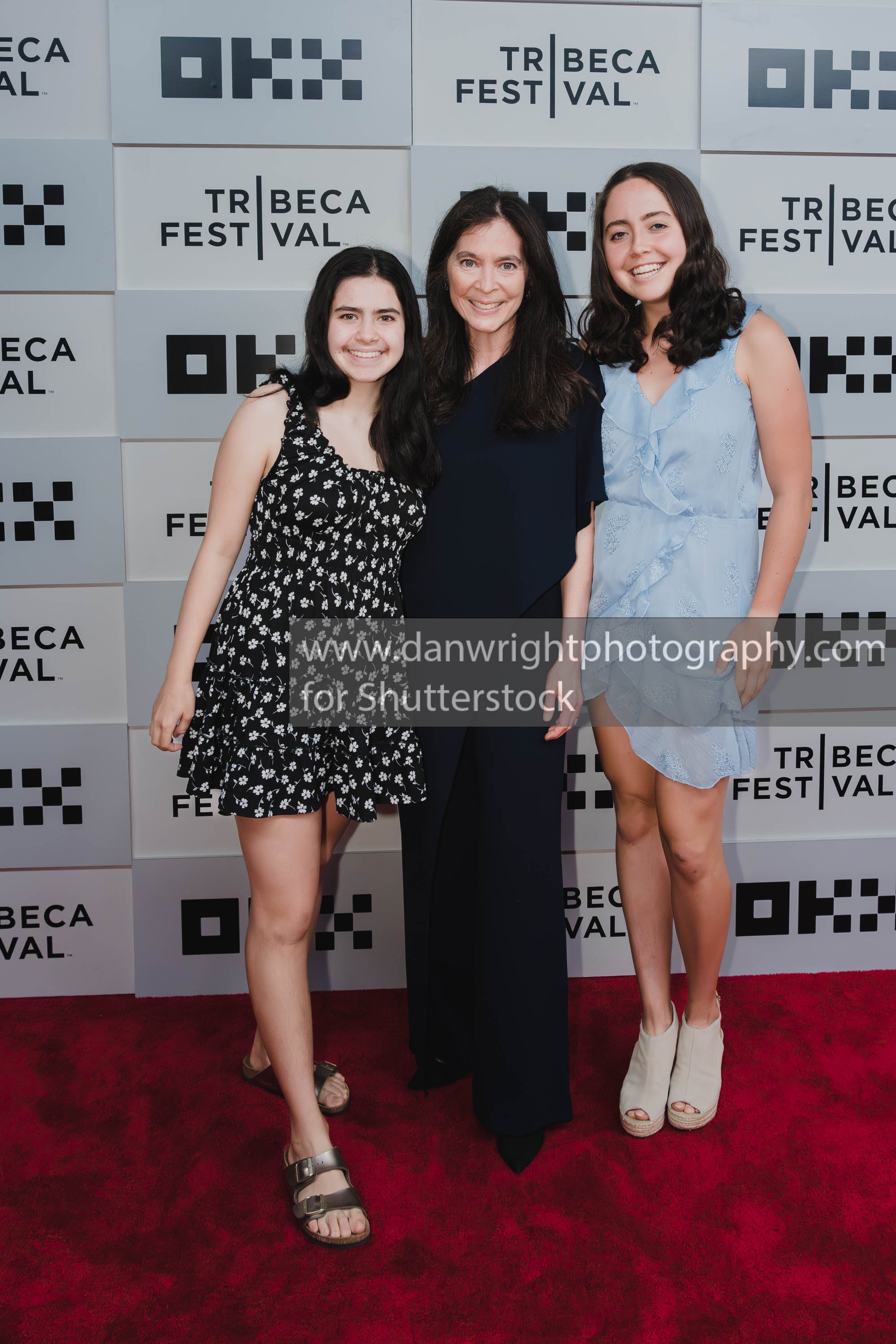 Diane Paulus with daughters Katharine and Natalie