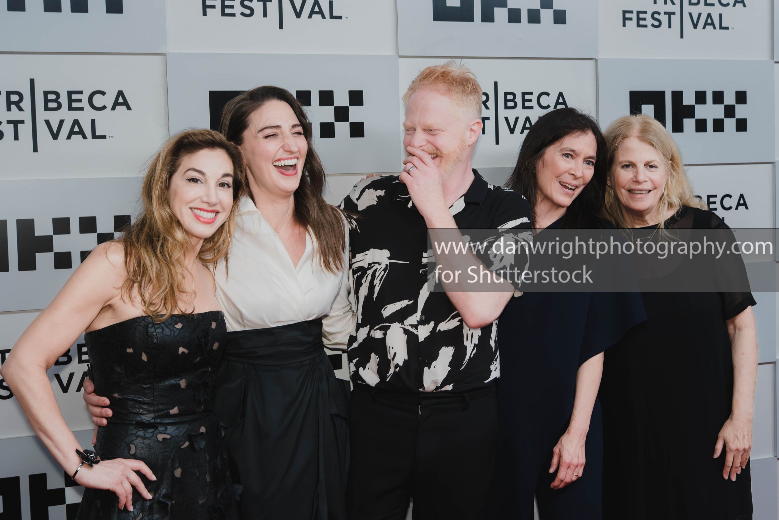 Lorin Latarro, Sara Bareilles, Jesse Tyler Ferguson, Diane Paulus, and Jessie Nelson
