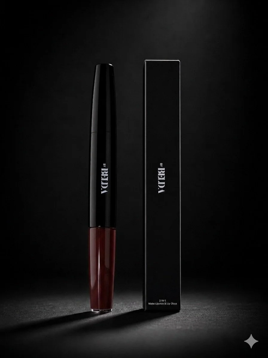 Command Hydrating Matte Lipstick & SuperShine Lip Gloss Duo, Beauty BYBELDA, 106 Coco Mocha