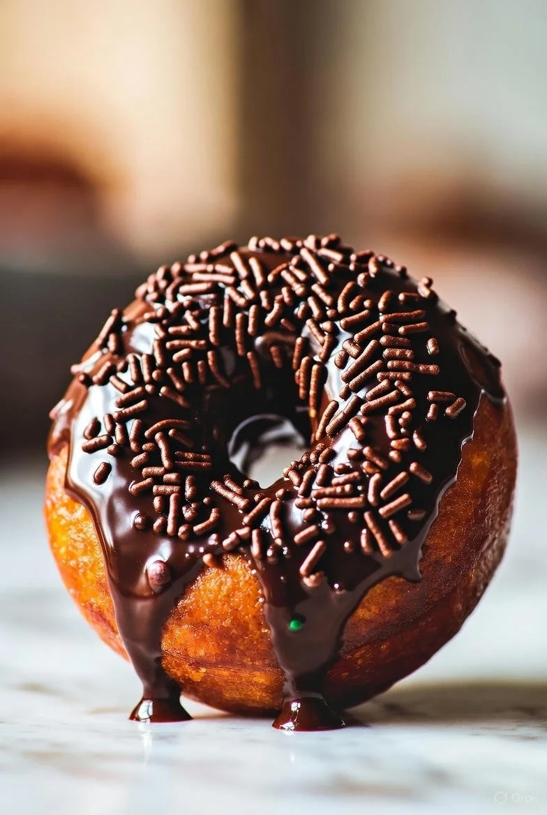 Nutella Choclate Sprinkle Donut