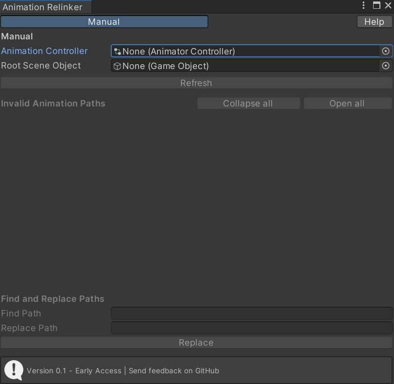 UI of the current, and 0.1 initial release of the tool. 