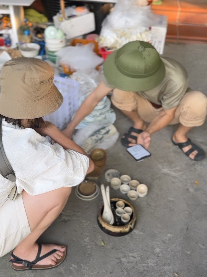 Week 2 in vietnam 🇻🇳

deep squat ceramic negotiations, market wandering, and inspiration at every turn. So much color you can&rsquo;t help but take in!

There&rsquo;s something medicinal for a creative about slowing down and noticing the details in