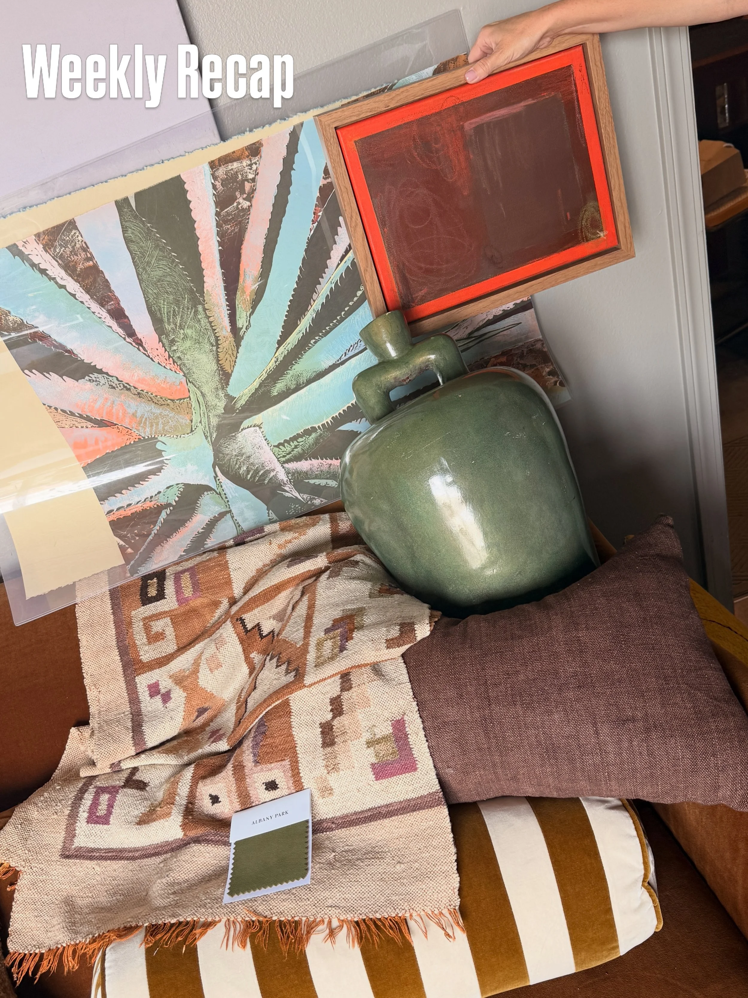 No two weeks as an interior designer look quite the same &mdash; but most of them look a little like this.

Project Monlaco, Project Ellis, Project Leri, and everything in between. Floor plans, finish pulls, a couple of site walks, and the behind-the
