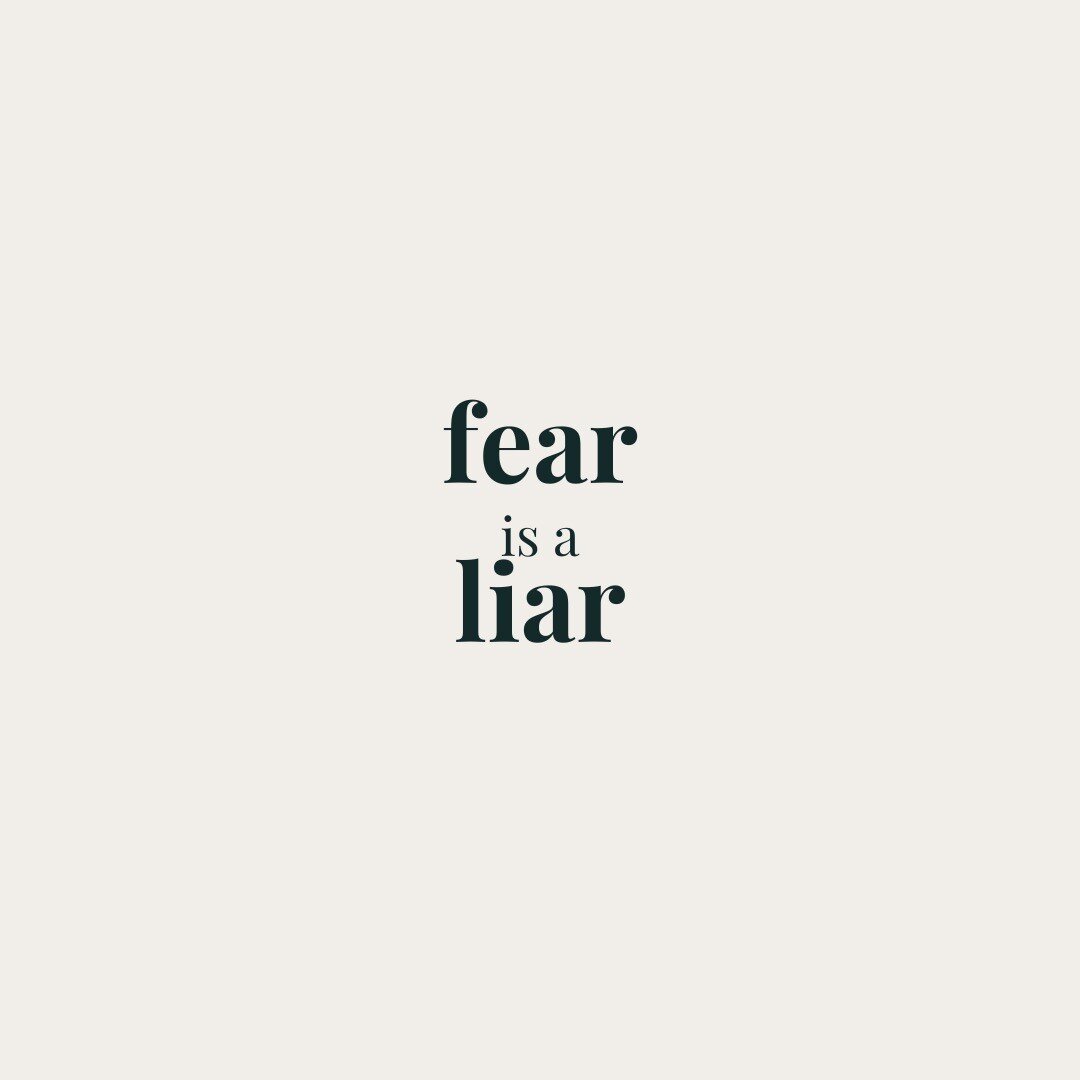 This was an affirmation that came to me late during my last pregnancy, that really helped me to separate myself from my fear. My fear told me I couldn&rsquo;t do it. My fear told me I wasn&rsquo;t strong enough. My fear told me I hadn&rsquo;t prepare