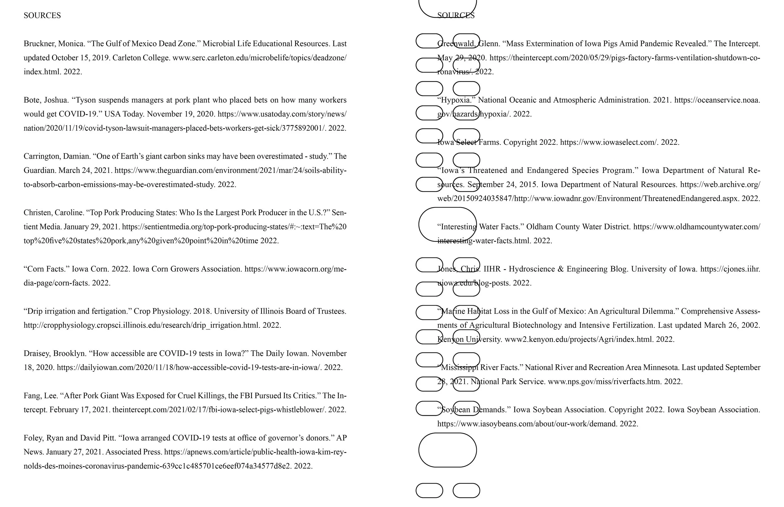Alt Text: Bibliography/source page; no imagery.
