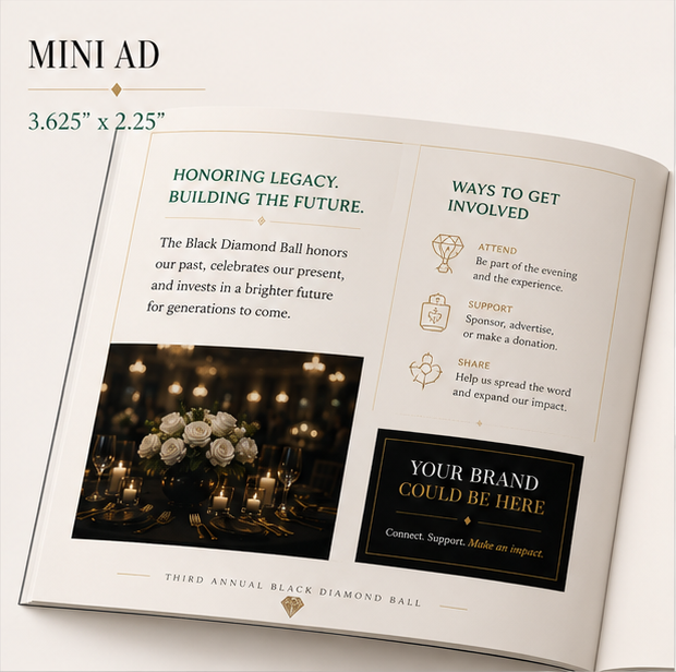 MINI AD — $50