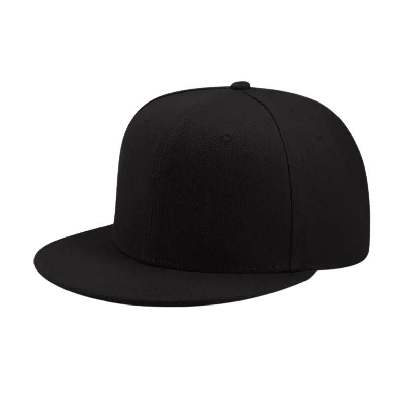 Flat Brim Hip Styled Fitted Cap