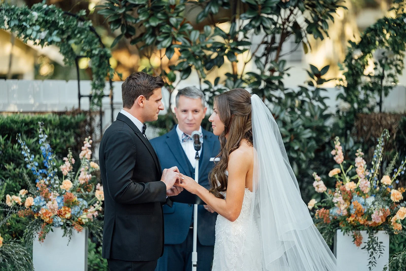 Guy is an officiant in Central Florida who is marrying a couple in Sanford, Florida