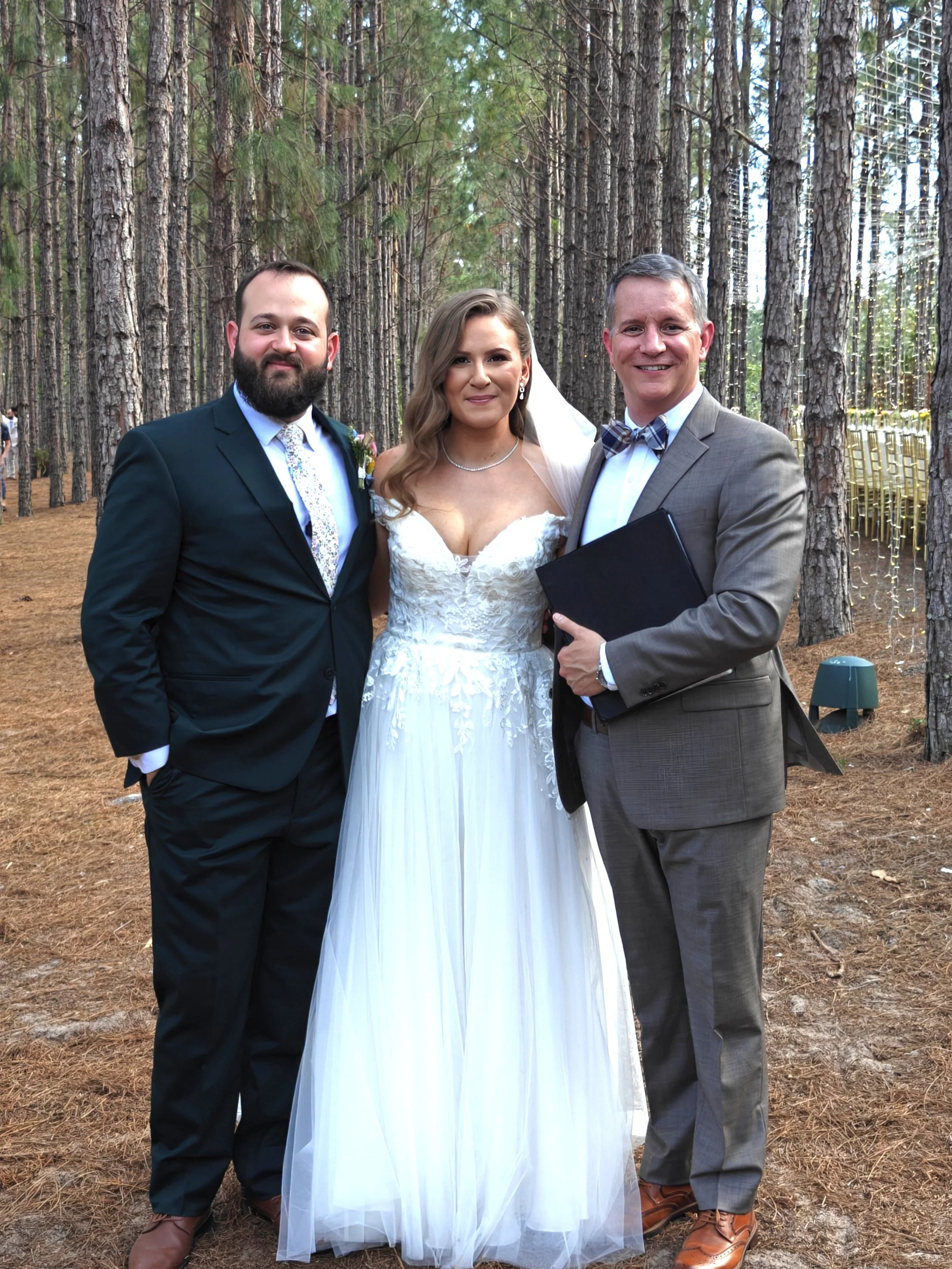 Guy with a beautiful couple at The Pinery