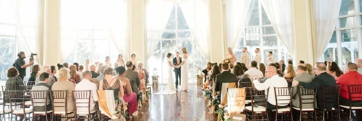 Guy marries an LGBTQ+ couple at Lake Mary Events Center in Lake Mary, Florida