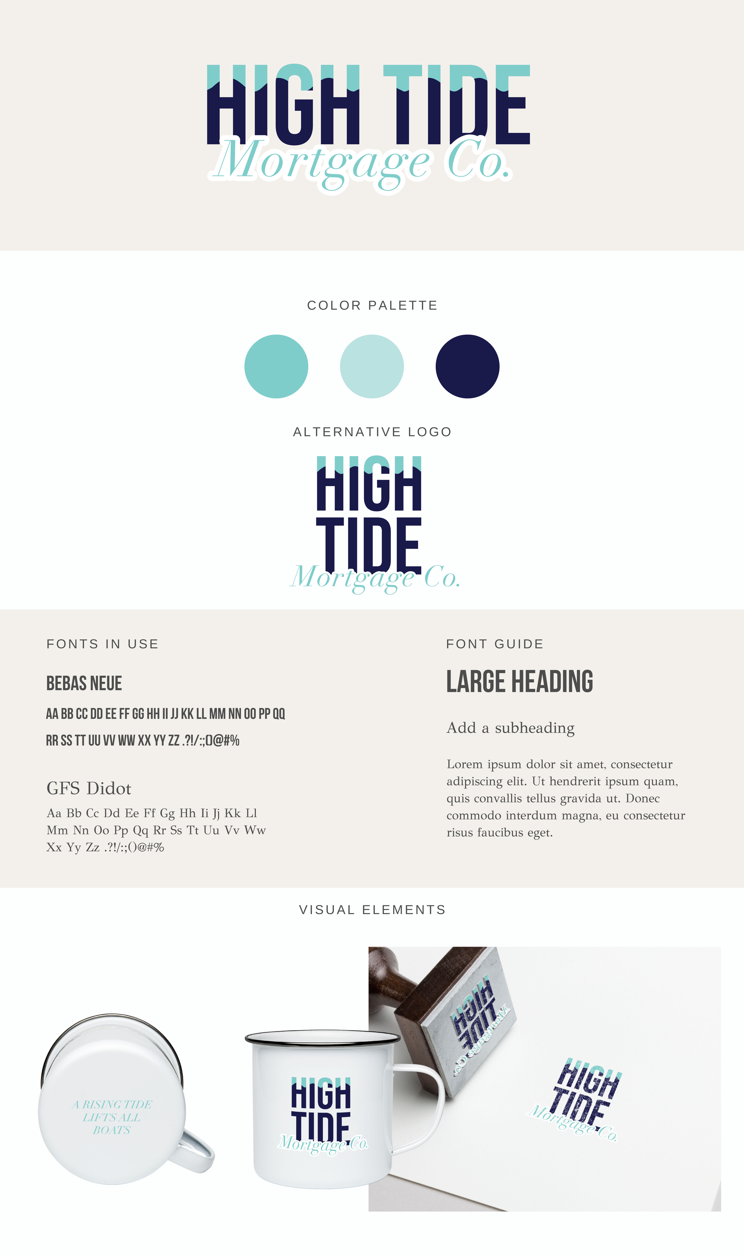 High Tide Mortgage Brand Board.png