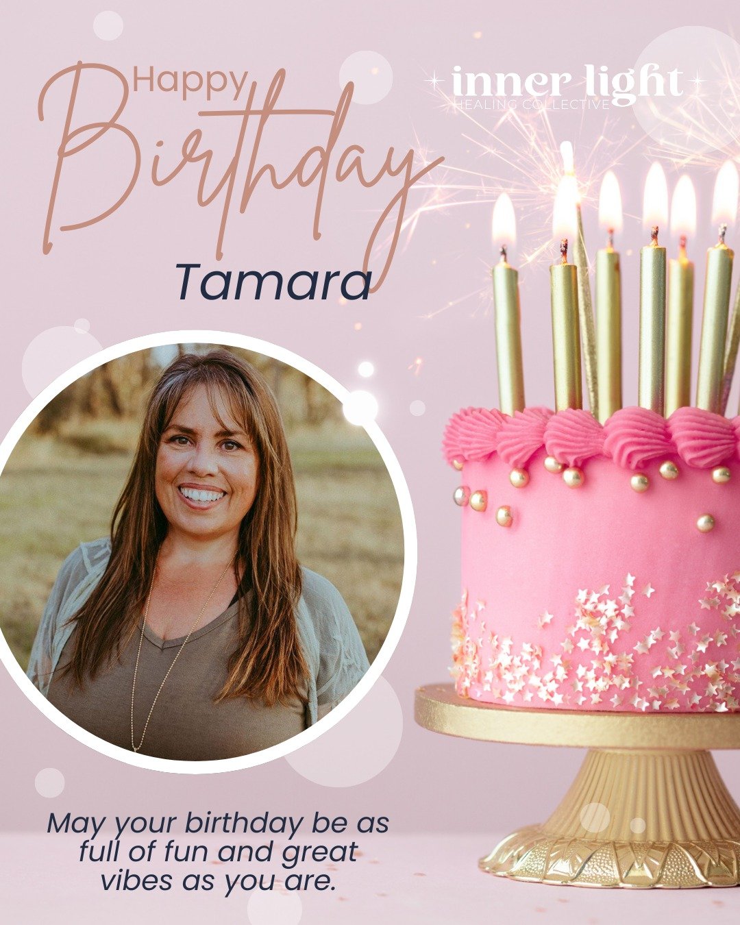 🩷 We've got a Birthday in the house today!! 🎂

Can you help us celebrate this magical member of our team today?!

Happy Birthday, Tamara! We wish you so much fun and celebration! We hope to see lots more of you in our studio in 2026!! We love you!!