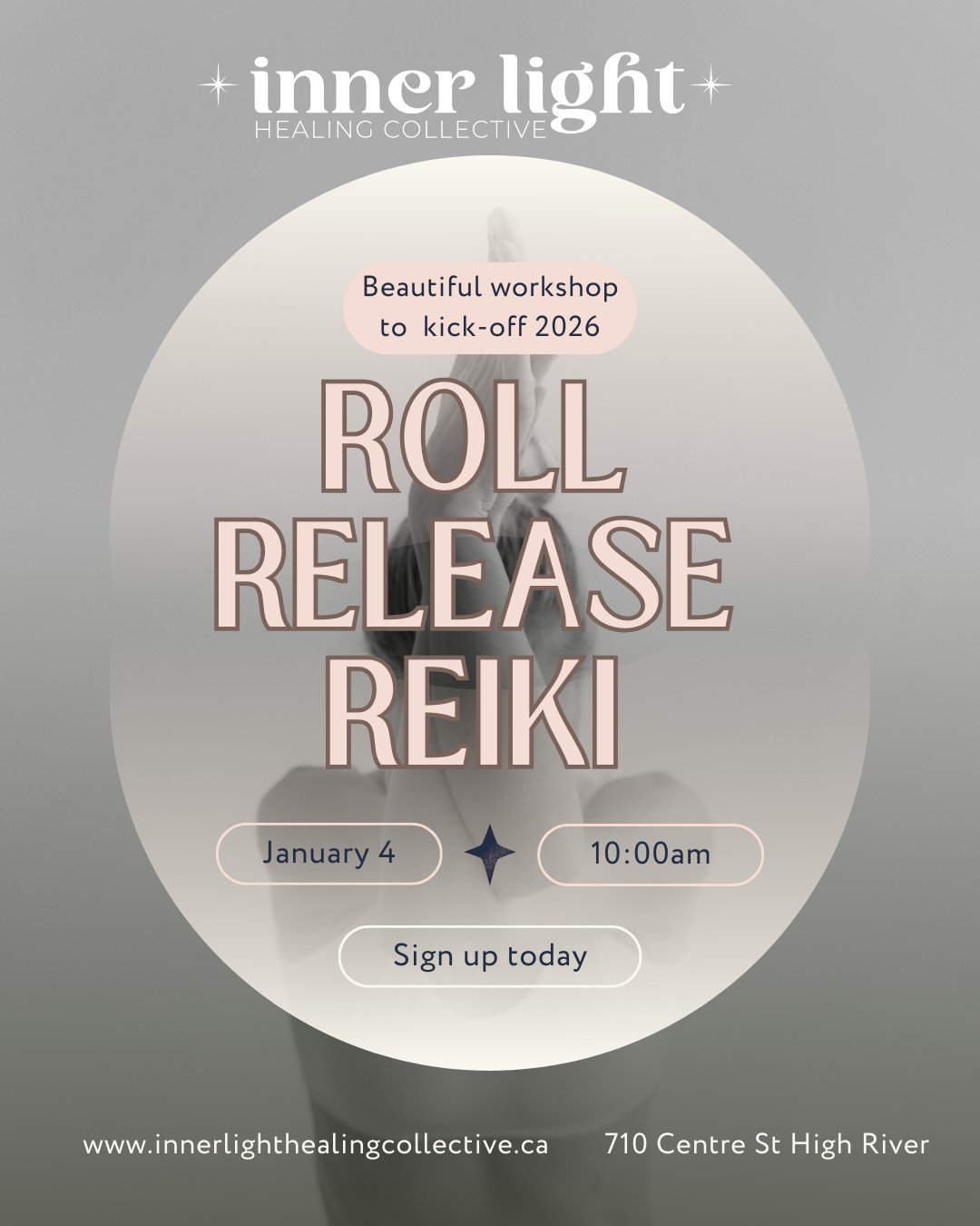 ✨ Thrilled to share our 1st Workshop of 2026! ✨

A magical morning of Roll, Release, and Reiki....with a little sound healing too!

Learn self-myofascial release techniques using therapy balls and blocks, then drop into a deeply restorative yin yoga 