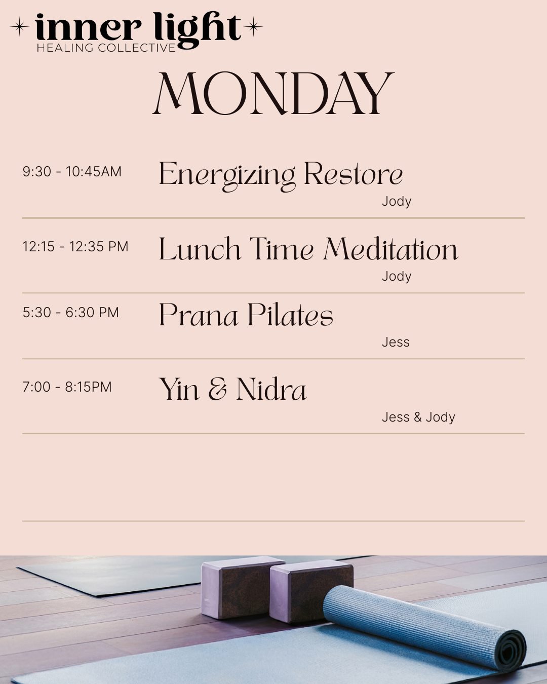 The week before Christmas and All Through The Studio......we are all stirring!! You bet we are! It's going to be an amazing week!

Book in for your classes now: https://www.innerlighthealingcollective.ca/book-in

We've got a spot for you!

#Innerligh