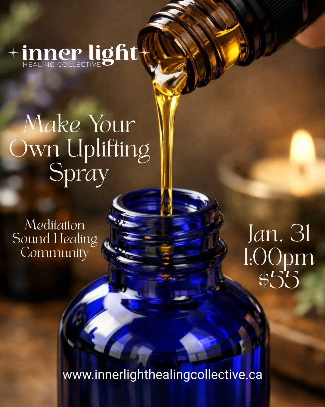 💙 A Mood-Lifting Mind-Body Reset Workshop - THIS SATURDAY! 💙

Shake off the heaviness of winter and step into an afternoon designed to lift your spirit, ground your energy, and refill your inner well. Our "Beat the Blues Party" is all abo