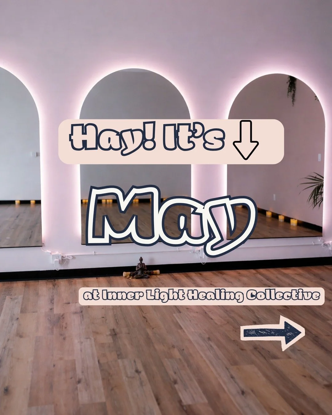 Hay it's May!

We have such a fun month planned for you! 

Lots of classes, amazing workshops and pop-ups continue!

Plan to spend some time with us this month!

#may #hellomay #innerlighthealingcollective #highriver