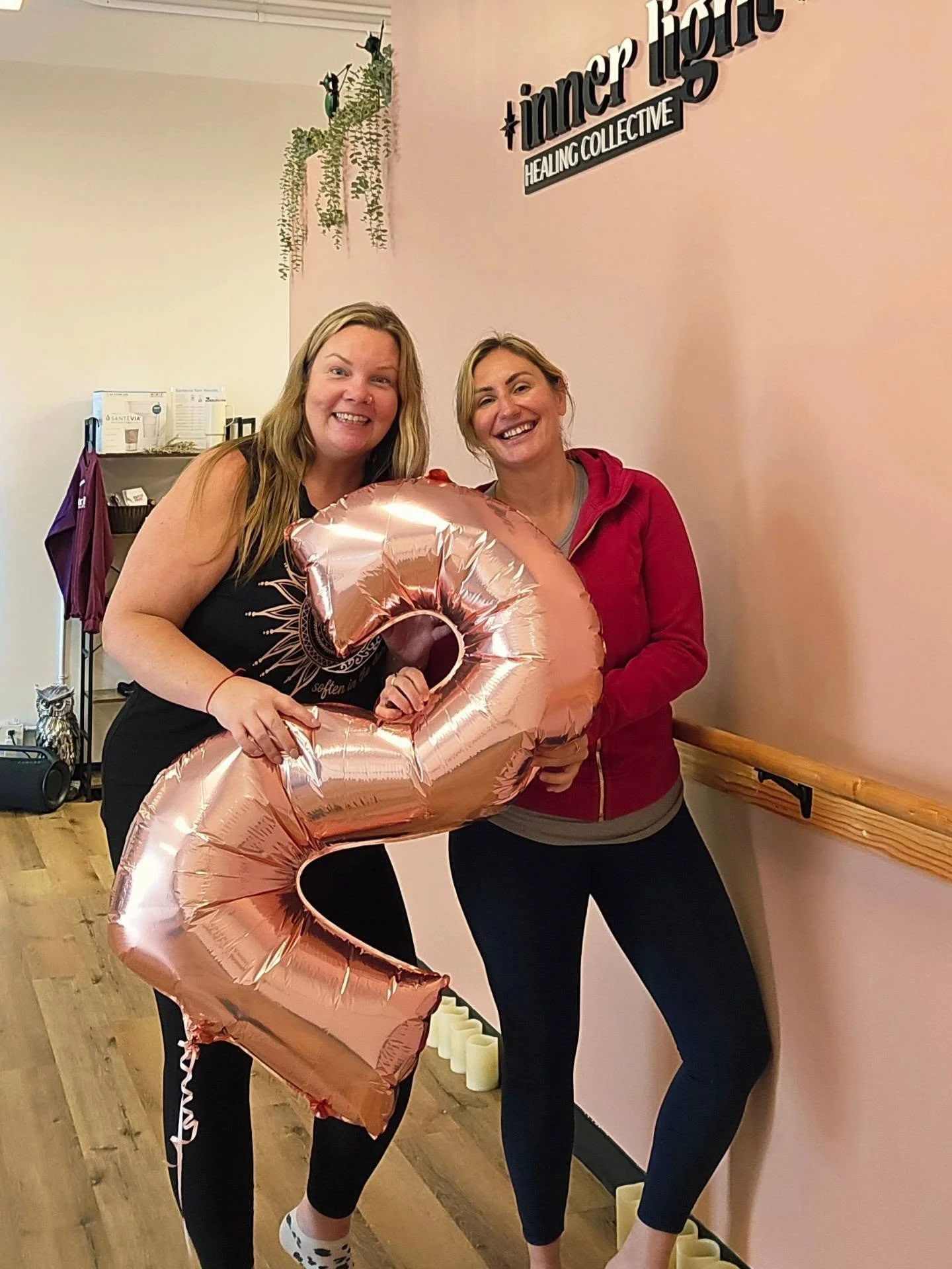 Two friends.
Two years.
We are so proud of the community we are a part of.

#InnerLightHealingCollective 
#highriverbusiness