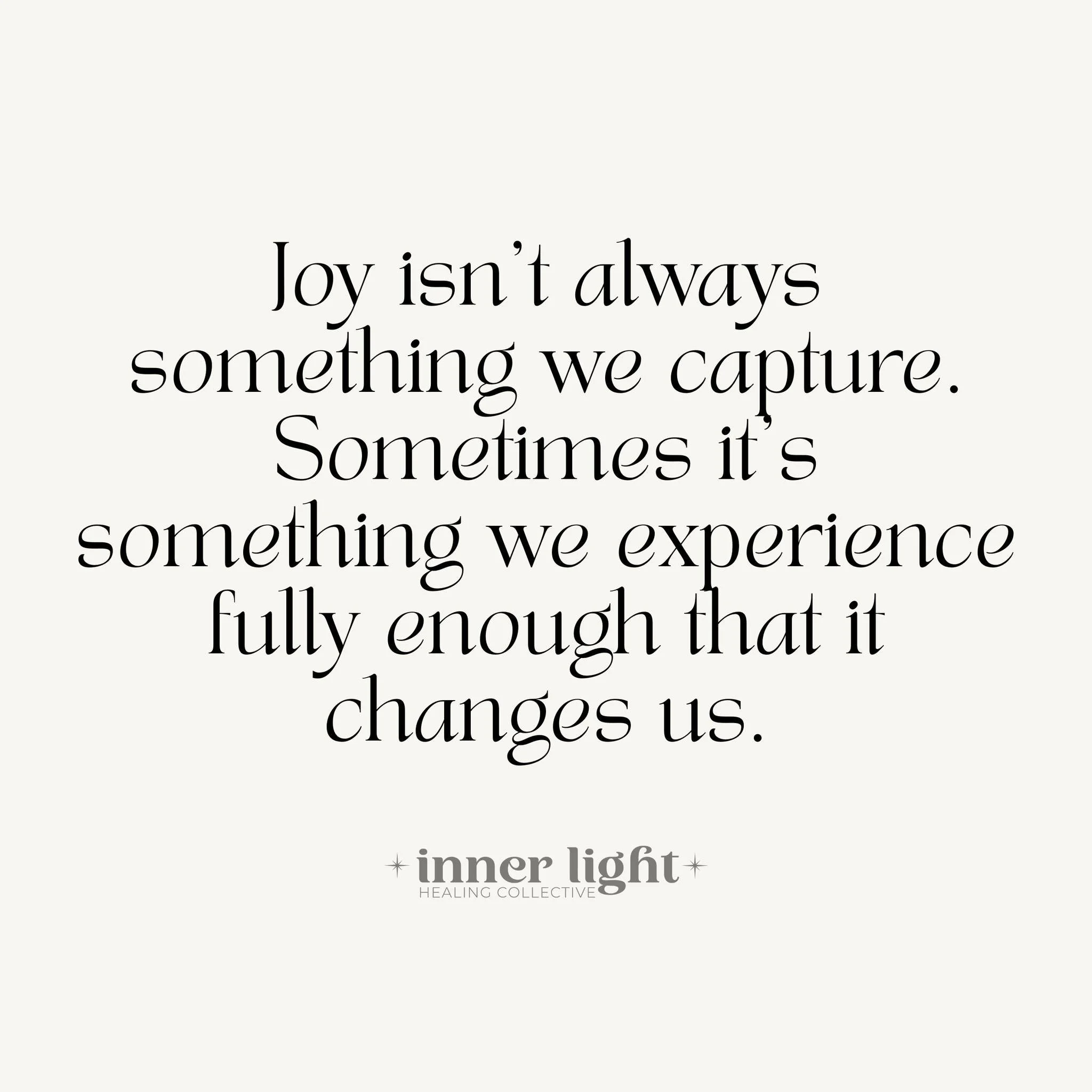 When I imagined the June Joy Journey, I pictured something different. I imagined taking photos every day. Sharing little moments. Documenting joy as I found it. Creating a habit of noticing the beauty in ordinary life.

And then... life happened.

No