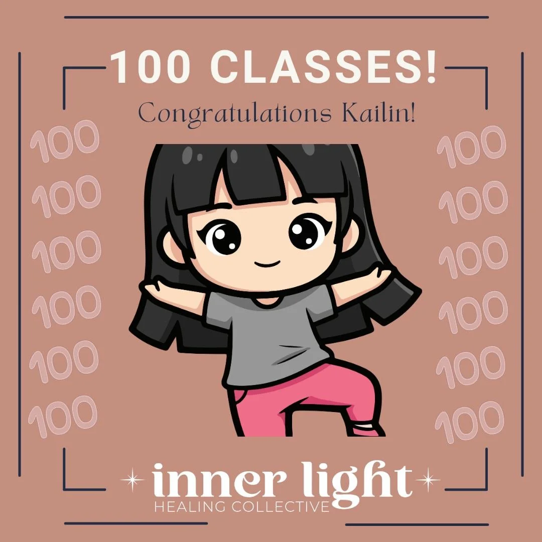 ✨🩷FRIDAY CELEBRATIONS CONTINUE! 🩷✨

Help us say CONGRATS to Kailin on her 100th Class!!! We are so excited to be part of her journey.

🥂Cheers to the next 100, dear friend! We are so proud of you! We love having you as part of our collective!

#in