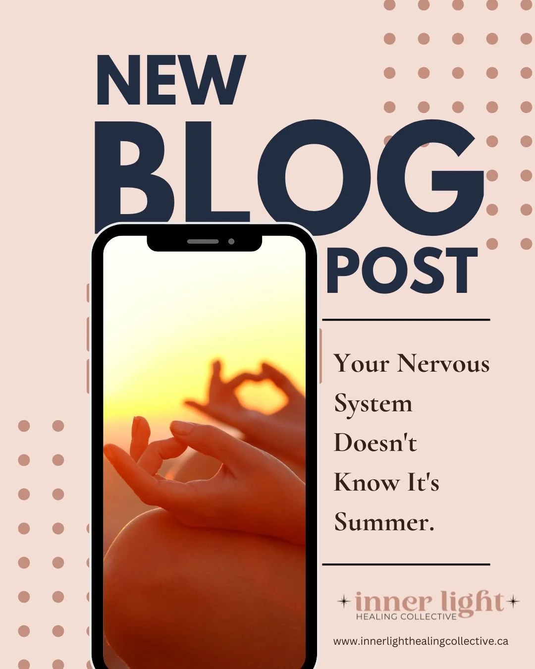 Summer has a reputation for being the season of rest.

Long evenings. Sunshine. Time at the lake. Camping trips. Family barbecues. Vacations. More time outdoors.

It sounds like the perfect season to recharge.

But if we're honest...Summer can also b