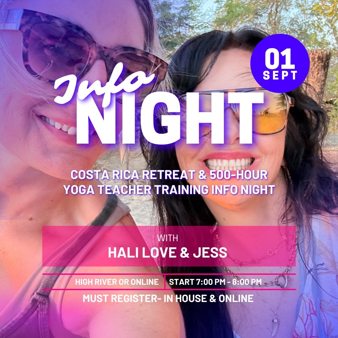 ✨ Something BIG is coming to Inner Light&hellip; ✨

Join us for an evening of inspiration, information &amp; connection as we share all the details about our upcoming Costa Rica Retreat 🌴🌊 AND our 500HR Yoga Teacher Training launching soon! 🧘&zwj;